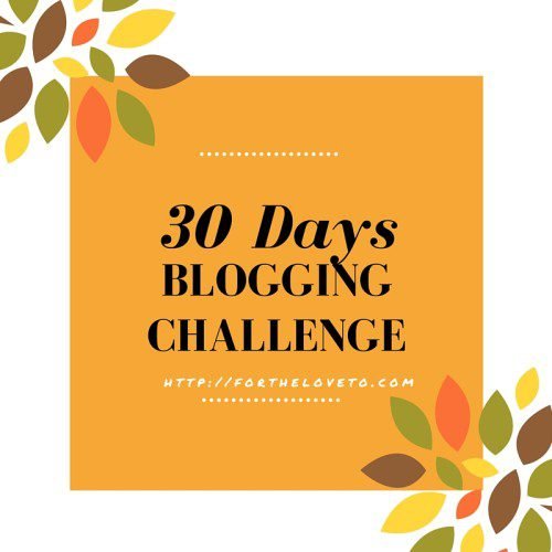 30 Day Blogging Challenge – Day 2 post thumbnail image