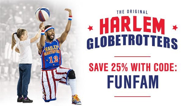 The World Famous Harlem Globetrotters Are Coming To Town / #Familytime