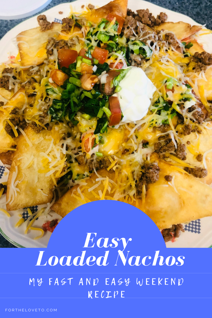 Easy Loaded Nacho / Fast And Easy Weekend Recipe post thumbnail image