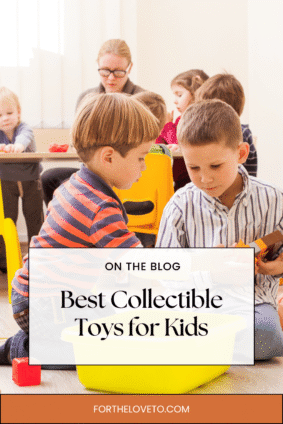 Kids playing together with collectible toys for kids