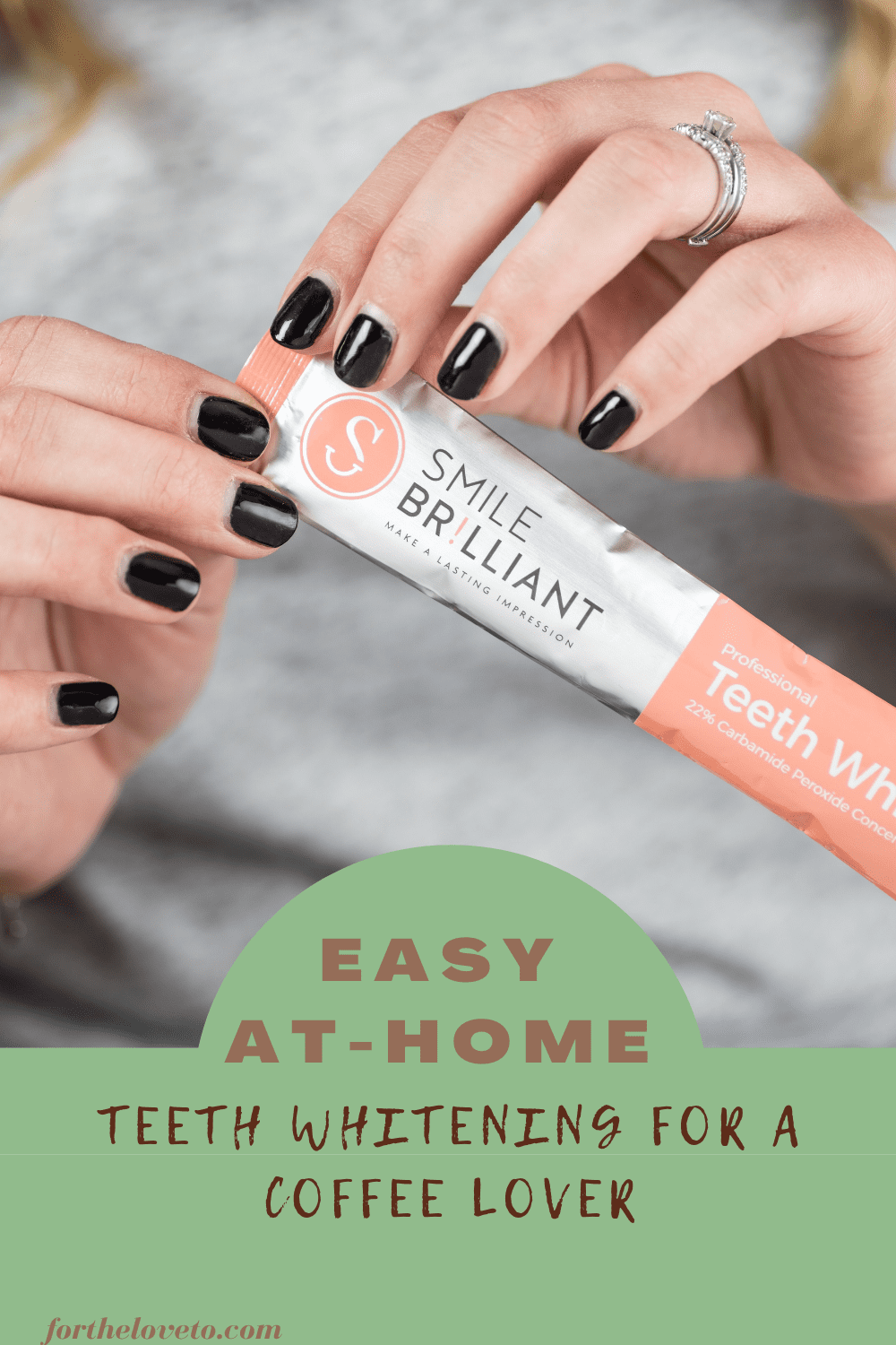 Easy AtHome Teeth Whitening For A Coffee Lover