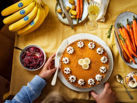 deliciously sweet Thanksgiving with Chiquita banana