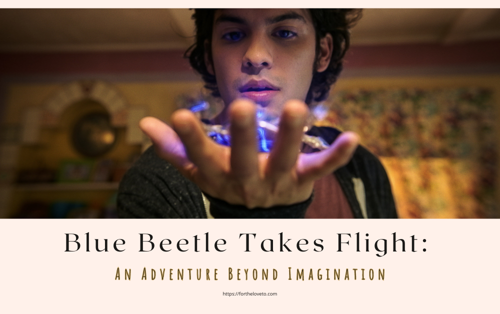 Blue Beetle Takes Flight