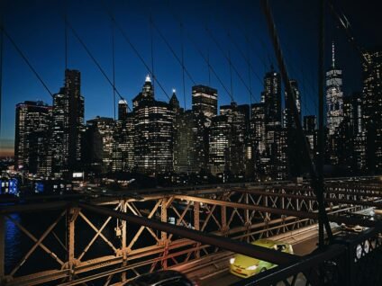 Brooklyn Bridge at Night | Fun activities in nyc for adults at night