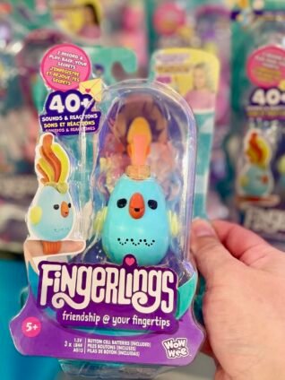 Easter bunny baskets - Fingerlings 