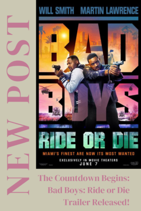 Bad Boys: Ride or Die Official trailer
