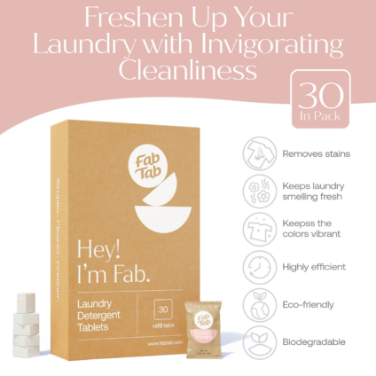 FabTab: Laundry Detergent Tablets