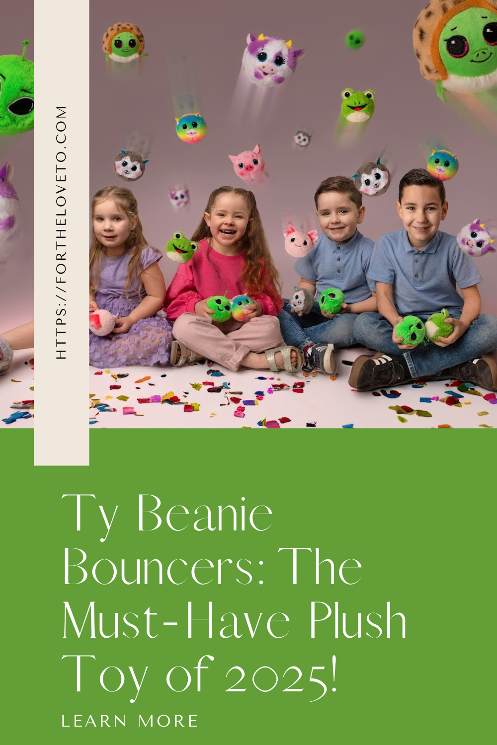 TY BEANIE BOUNCERS - SPOTS LE LÉOPARD (10 CM