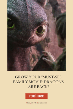 Close-up of Toothless the dragon making eye contact with Hiccup from the How to Train Your Dragon live-action movie. Family-friendly film promo for blog post.