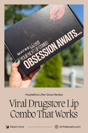 Viral drugstore lip combo review featuring Maybelline Lifter Gloss