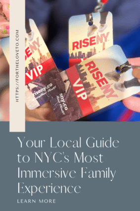RiseNY VIP tickets for immersive NYC experience, perfect for families visiting Times Square with kids
