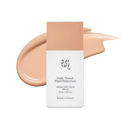 Tinted sunscreen for moms that provides sun protection and light coverage during summer