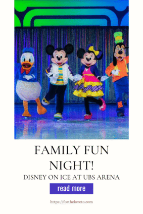 Mickey, Minnie, Donald and Goofy perform during Disney On Ice Jump In at UBS Arena Long Island NY
