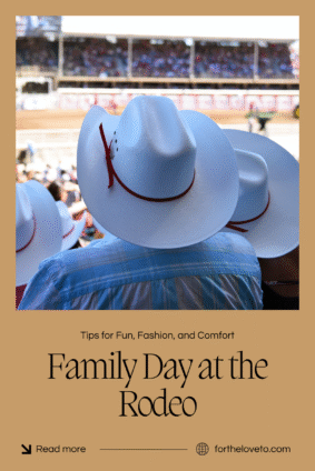 Close-up of cowboy hats at a rodeo — Western fashion inspiration and family comfort tips for a fun rodeo day.