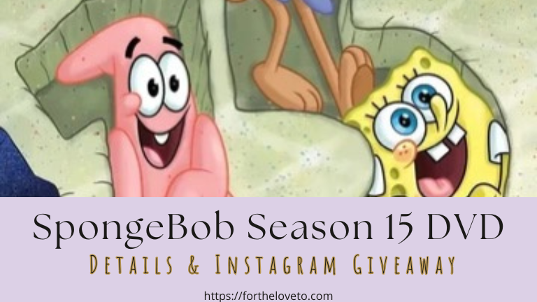 🎉 SpongeBob SquarePants Season 15 DVD Giveaway — Enter on Instagram + Bonus Entry Here! post thumbnail image