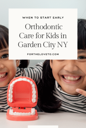 Smiling children learning about dental health — tips on when to start early orthodontic care in Garden City NY.