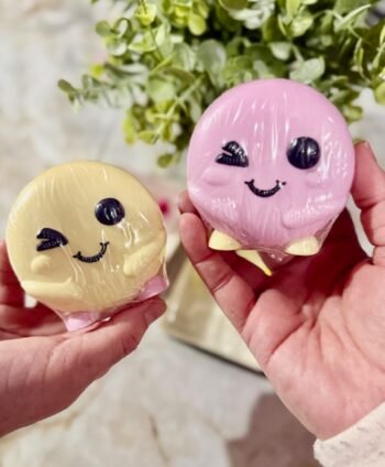 Two Breakeez surprise toys displayed before opening and reveal