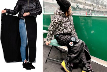 Mozy wearable thermal wrap for outdoor activities – practical travel gear for families with kids