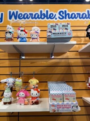 hello kitty plush danglers sanrio mini plush easter basket stuffer toy fair