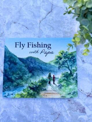 family bonding kids book about grandparents fly fishing with papa