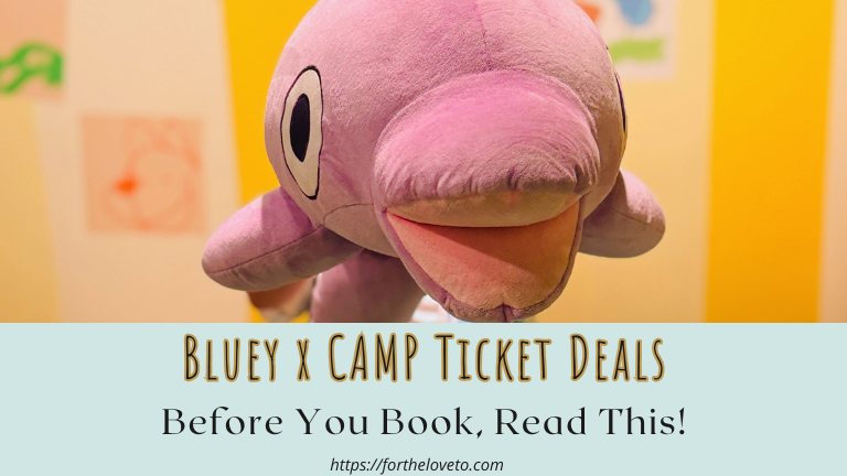 Bluey x CAMP ticket deals and family guide before visiting Bluey's House