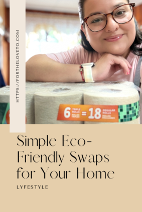Simple eco-friendly paper towels swap for a more sustainable family home.