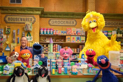 Sesame Street characters featured in family shows and movies coming to Netflix for summer family streaming**
