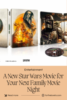 The Mandalorian and Grogu digital release SteelBook, 4K UHD, and Blu-ray collector editions for family movie night