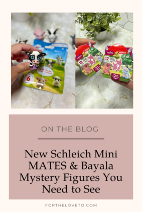 Schleich Mini MATES and Bayala Mystery Figures collectible toy unboxing
