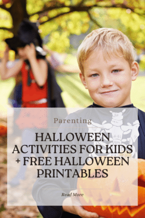 Halloween activities for kids with free Halloween printables for families