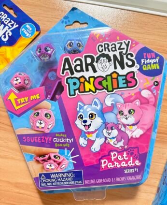 Crazy Aaron's Pinchies Pet Parade fidget game with collectible pet characters