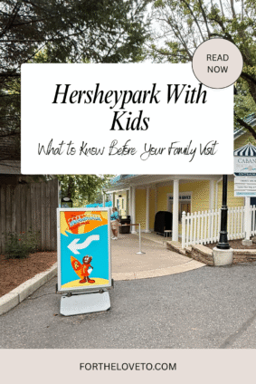 Hersheypark with kids Boardwalk family tips