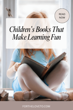 Young girl reading one of the children’s books that inspire learning, creativity, confidence, and curiosity.