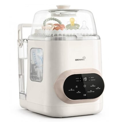 GROWNSY EaseClean Pro Bottle Washer with bottle washing sterilizing and drying functions
